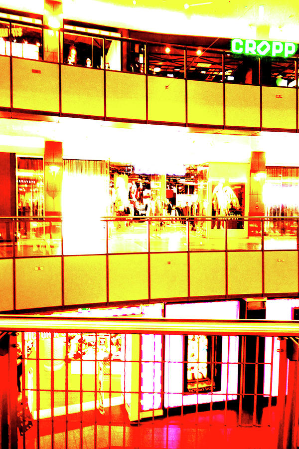 Mall In Warsaw, Poland 8 Photograph by John Siest Mall In Warsaw, Poland 8 Photograph by John Siest