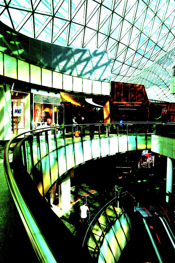 Mall Interior In Warsaw, Poland 6 Photograph by John Siest