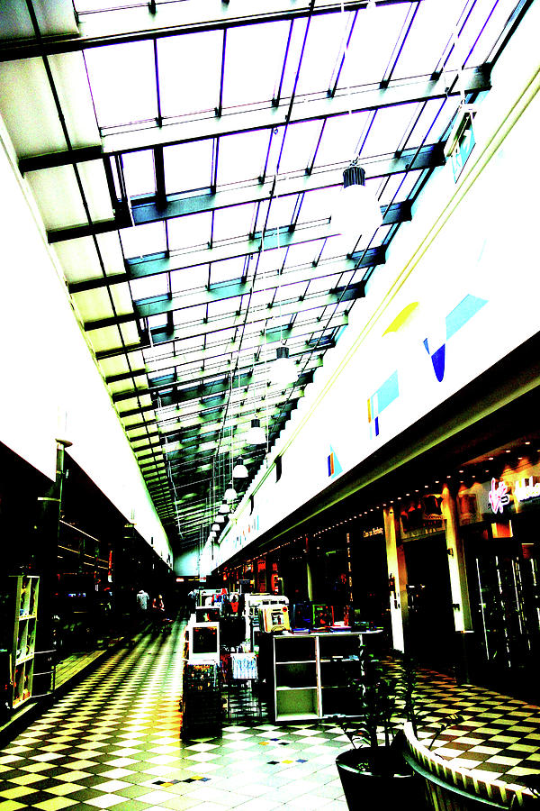 Mall Interior In Warsaw, Poland 7 Photograph by John Siest