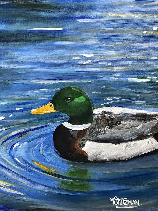 Mallard Painting by Martin Stutzman - Pixels