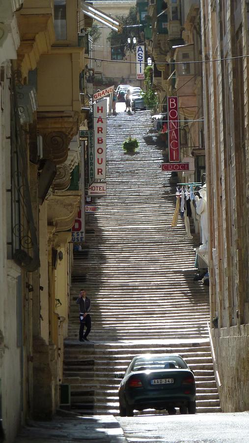 Maltese Steps Photograph by Sam Hall - Pixels