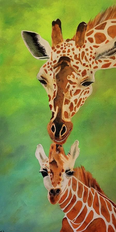 Mama- A love above and beyond Painting by Teri Merrill