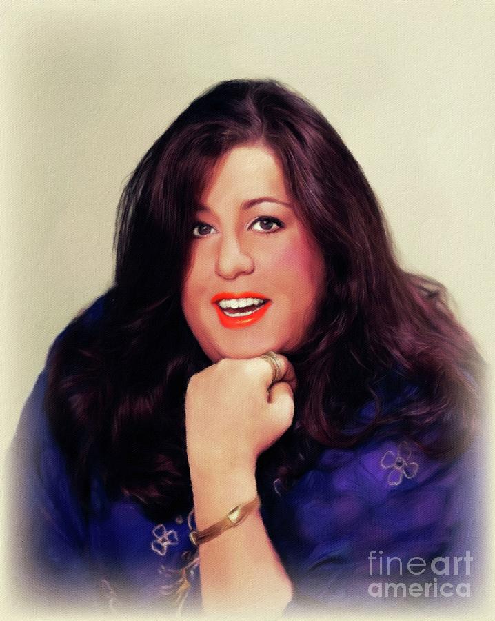 Music Painting - Mama Cass Elliot, Music Legend by Esoterica Art Agency