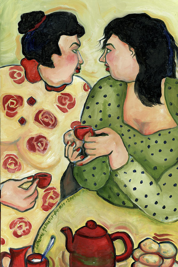 Mama DAcardos Sisters Painting by Catharine Gallagher