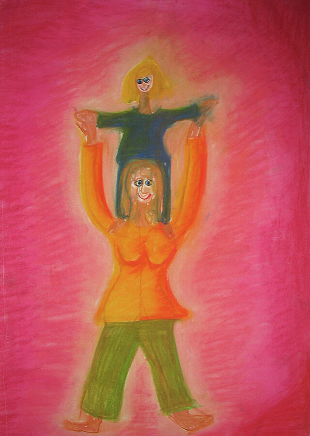 Mama traegt mich Pastel by Anke Platow