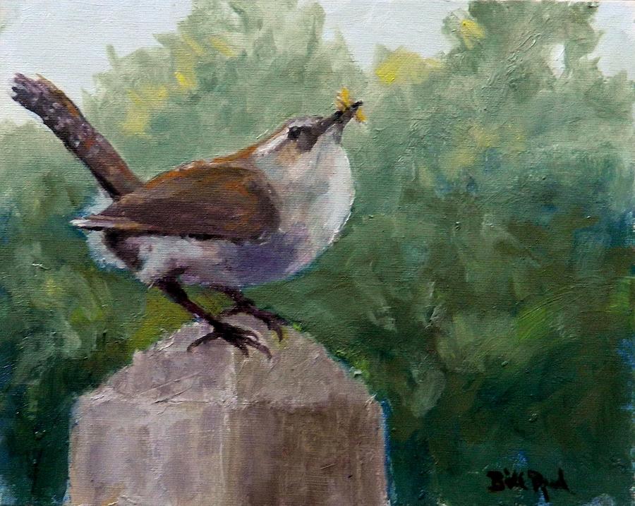 Mama Wren Painting by William Reed