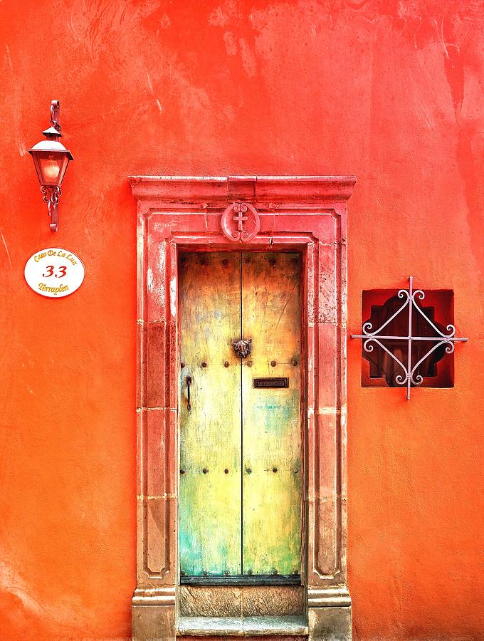 Mamey Doors Photograph by Oscar Linares