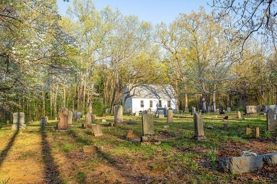 Mammoth Cave Baptist Church And Cemetery Photograph