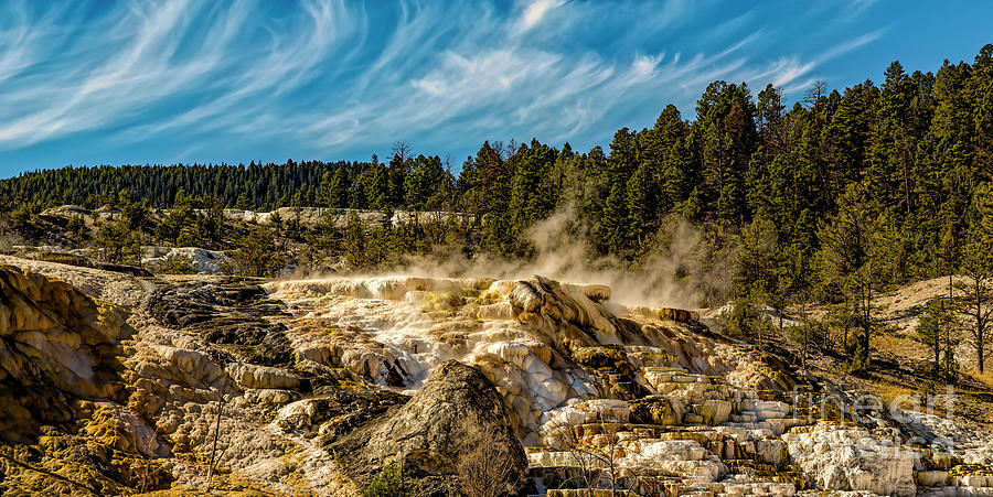 Yellowstone National Park Photograph - Mammoth Hot Springs by Jon Burch Photography