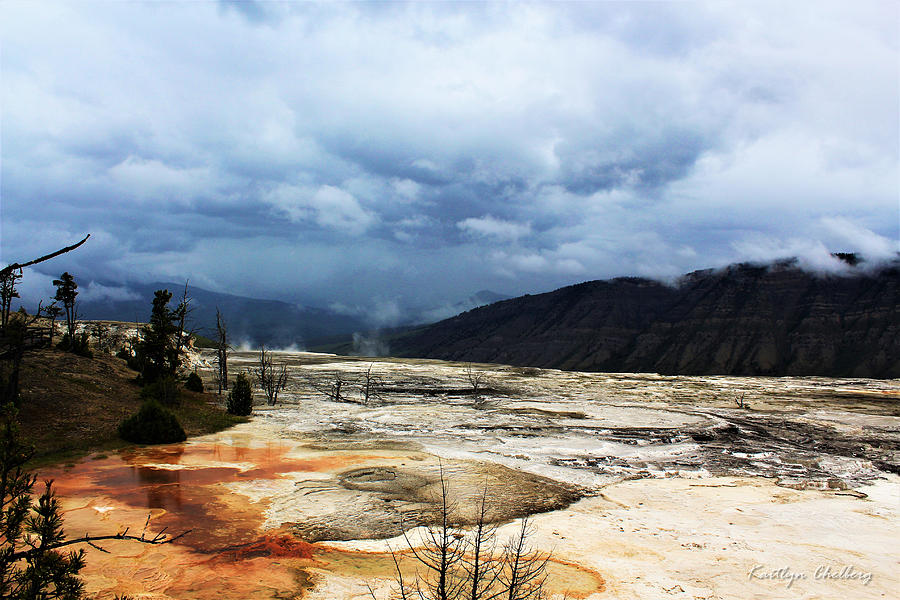 Mammoth Hot Springs Photograph By Kaitlyn Chelberg Fine Art America   Mammoth Hot Springs Kaitlyn Chelberg 