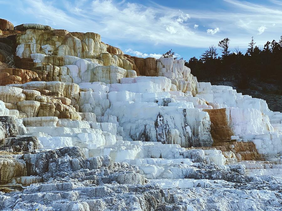 Mammoth Hot Springs Photograph By Rebekah Fraser Fine Art America   Mammoth Hot Springs Rebekah Fraser 