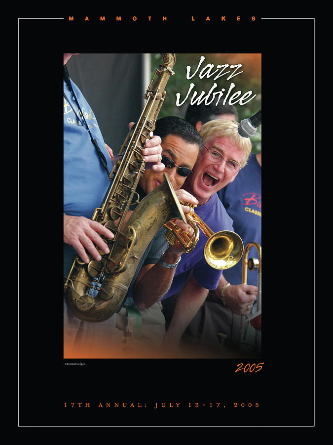 Fun, Fun, Fun - Mammoth Lakes Jazz Jubilee Official Souvenir Poster Photograph by Bonnie Colgan