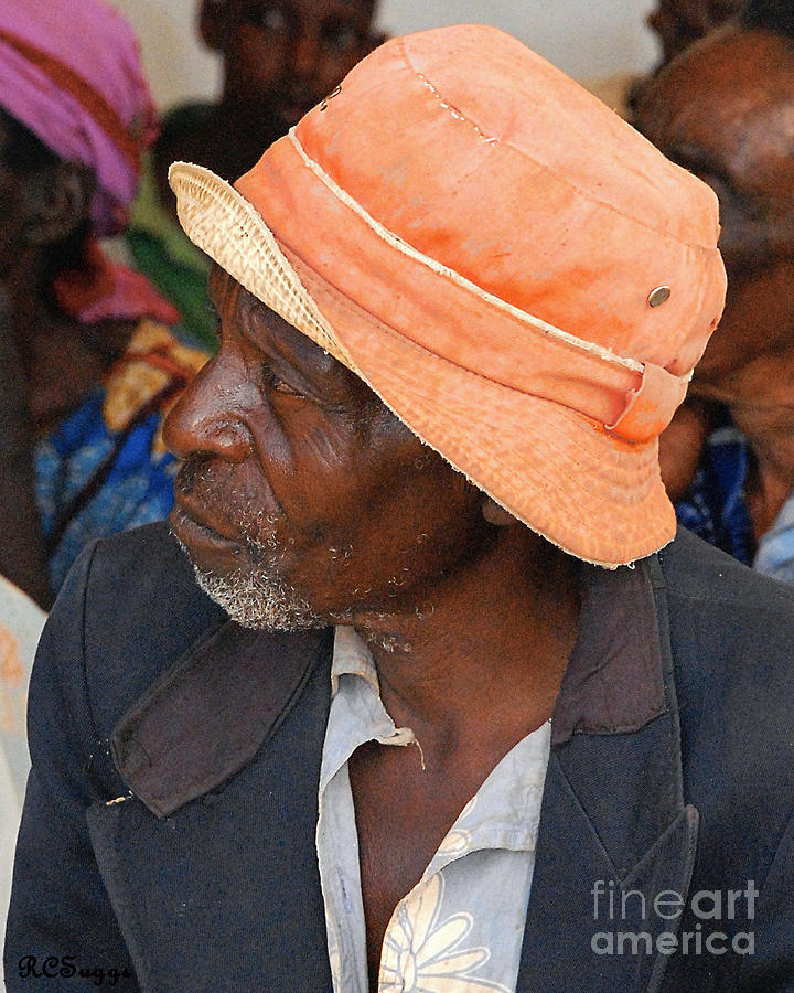 Man In A Pink Hat  Photograph by Robert Suggs