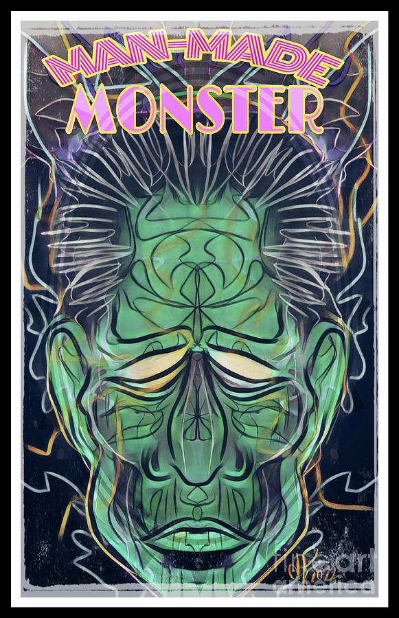 Man made monster Digital Art by Dustin Pendley | Fine Art America