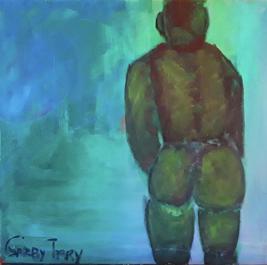Man Shape  Painting by Gabby Tary