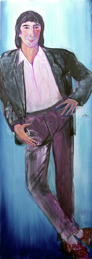 Man Standing in a Doorway Painting by Asha Carolyn Young