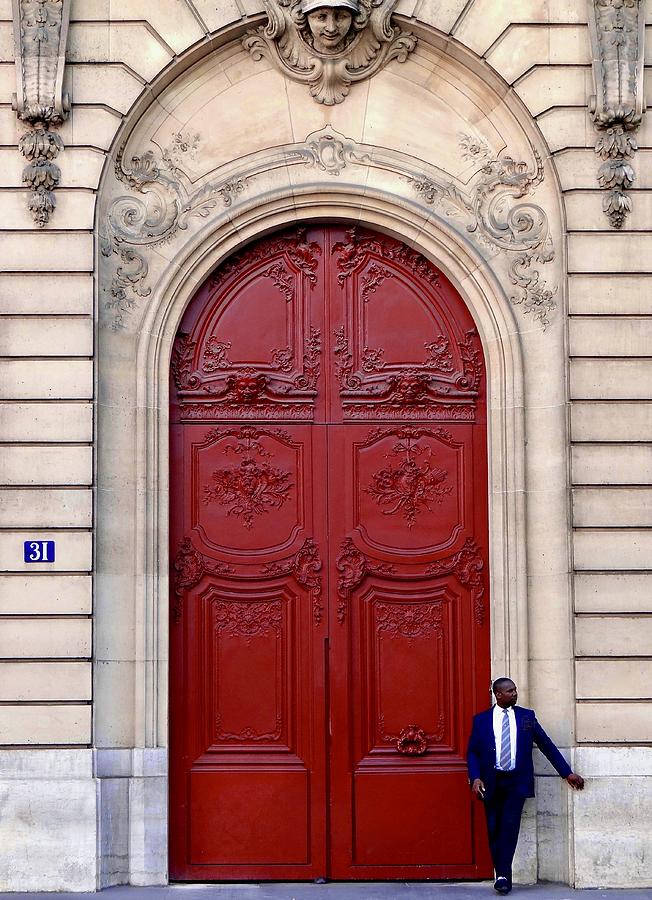 Man Verses Door Photograph by Ira Shander