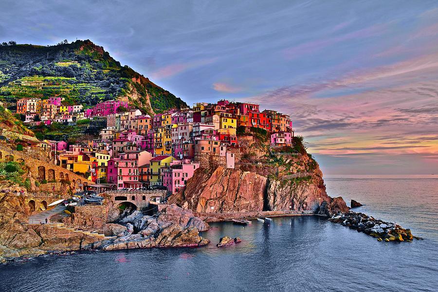 Manarola Variation Photograph by Frozen in Time Fine Art Photography