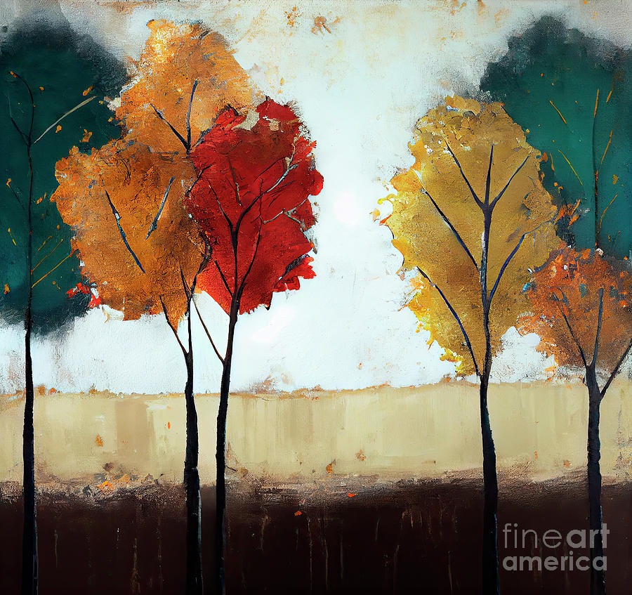 Manchester Autumn Painting by Mindy Sommers - Fine Art America