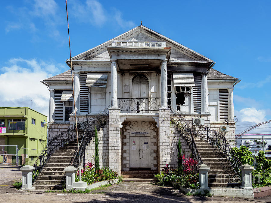 Manchester Parish Court Mandeville Manchester Parish Jamaica Photograph By Karol Kozlowski