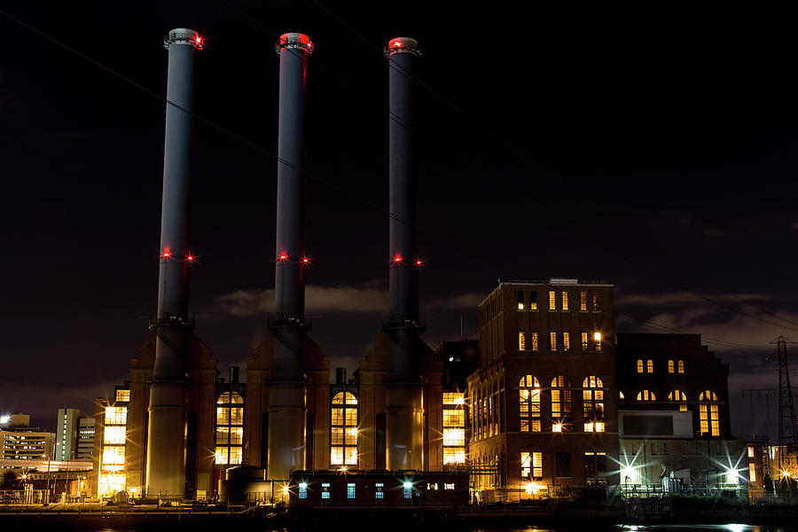 Manchester St Power Station Providence Rhode Island Photograph by Andrew Pacheco