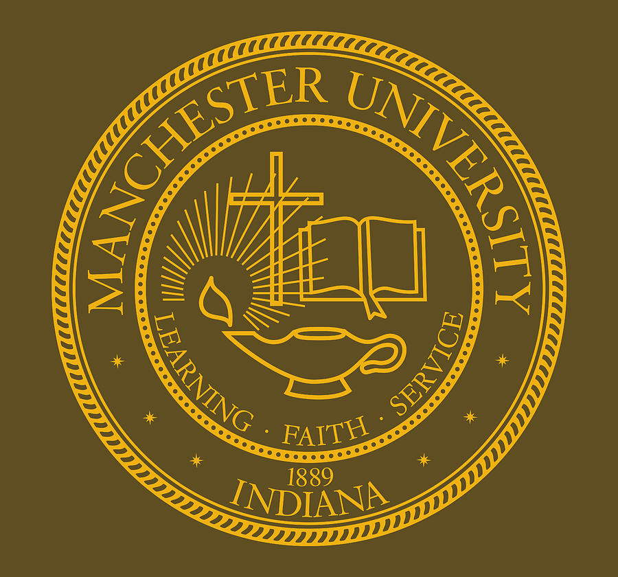 Manchester University Indiana Digital Art by Odelia Oivia - Pixels