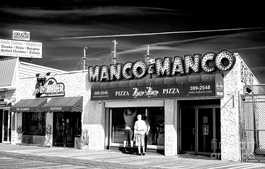 Manco and Manco Infrared at Ocean City Photograph by John Rizzuto