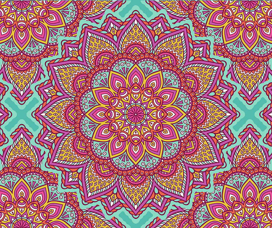 Mandala 3 Digital Art by Darren Vannoy - Fine Art America