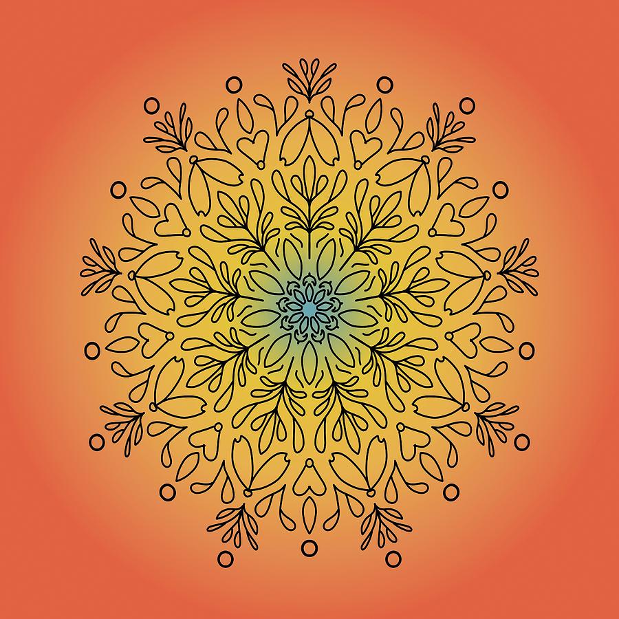 Mandala 33 by Angie Tirado Mandala 33 by Angie Tirado