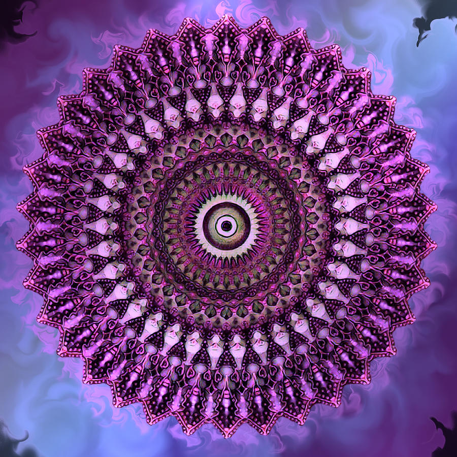Mandala 61320 Digital Art by Artful Oasis