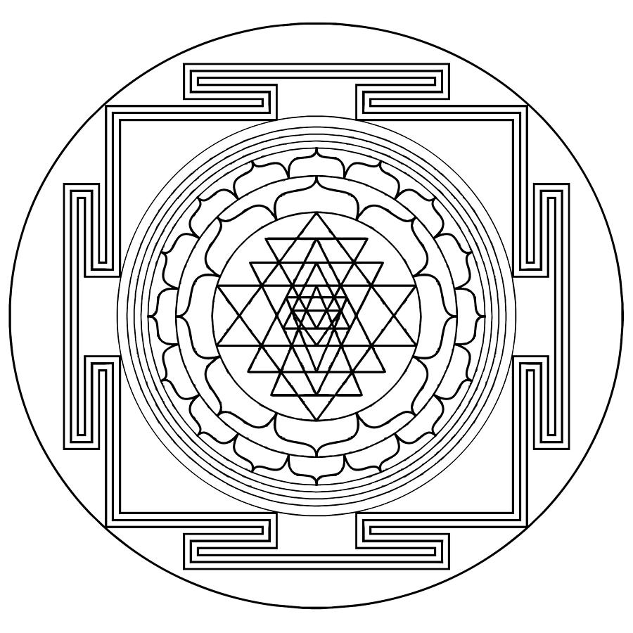 Mandala Art Design Drawing PNG Motif 20 Digital Art by Richard Griffin ...