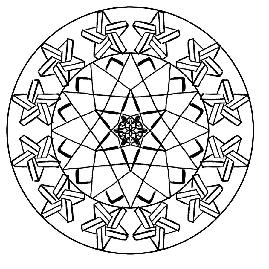 Mandala Art Design Drawing PNG Motif 62 Digital Art by Richard Griffin ...