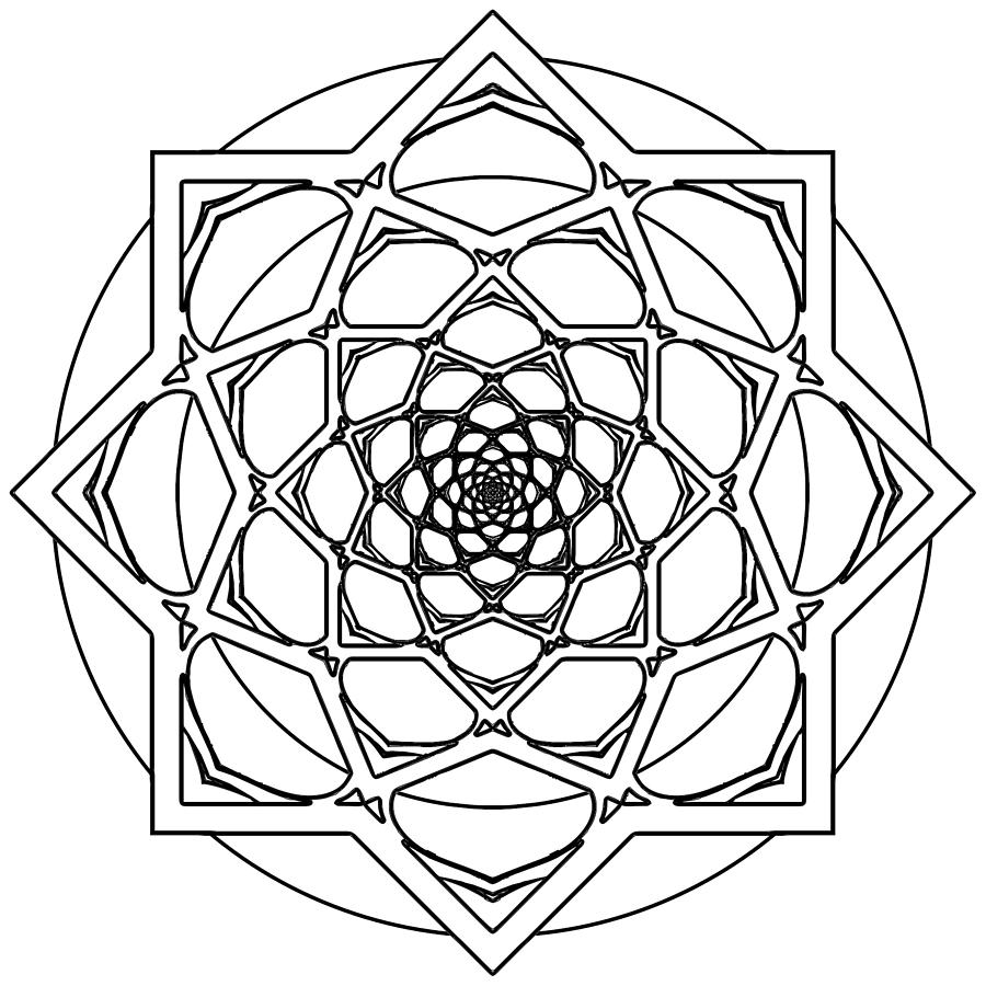 Mandala Art Design Drawing PNG Motif 78 Digital Art by Richard Griffin ...