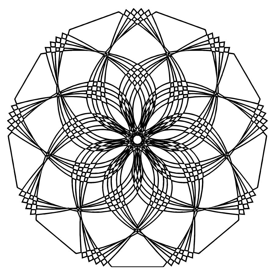 Mandala Art Design Drawing PNG Motif 80 Digital Art by Richard Griffin ...