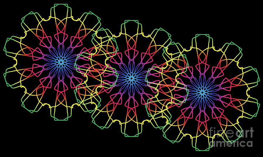 Mandala Art Digital Art by Dr Debra Stewart