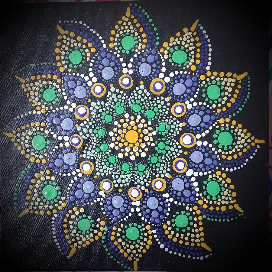 Mandala art Painting by Yukta Joshi - Fine Art America