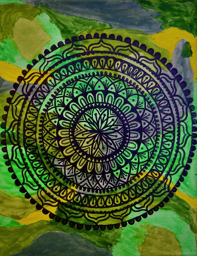 Mandala  Painting by Bnte Creations