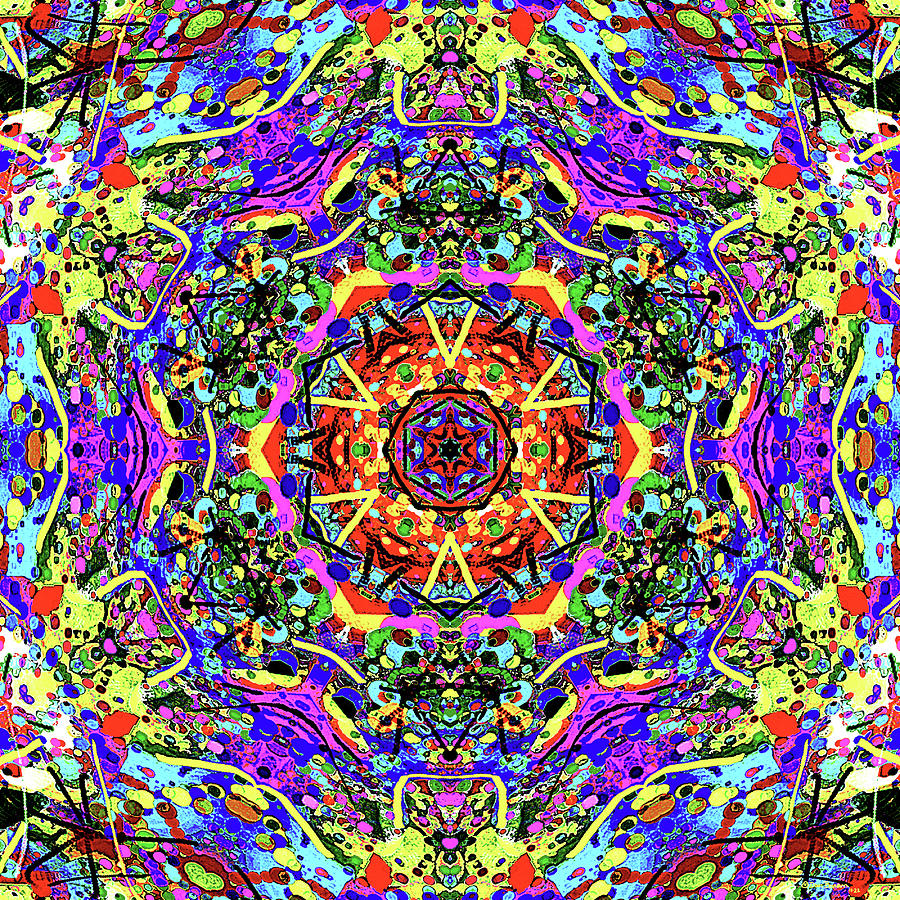 Mandala Composition No. 45 Digital Art by Daniel Baran - Fine Art America