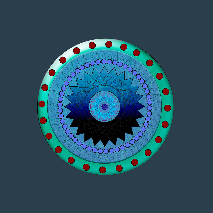 Mandala Digital Art by George Pennington