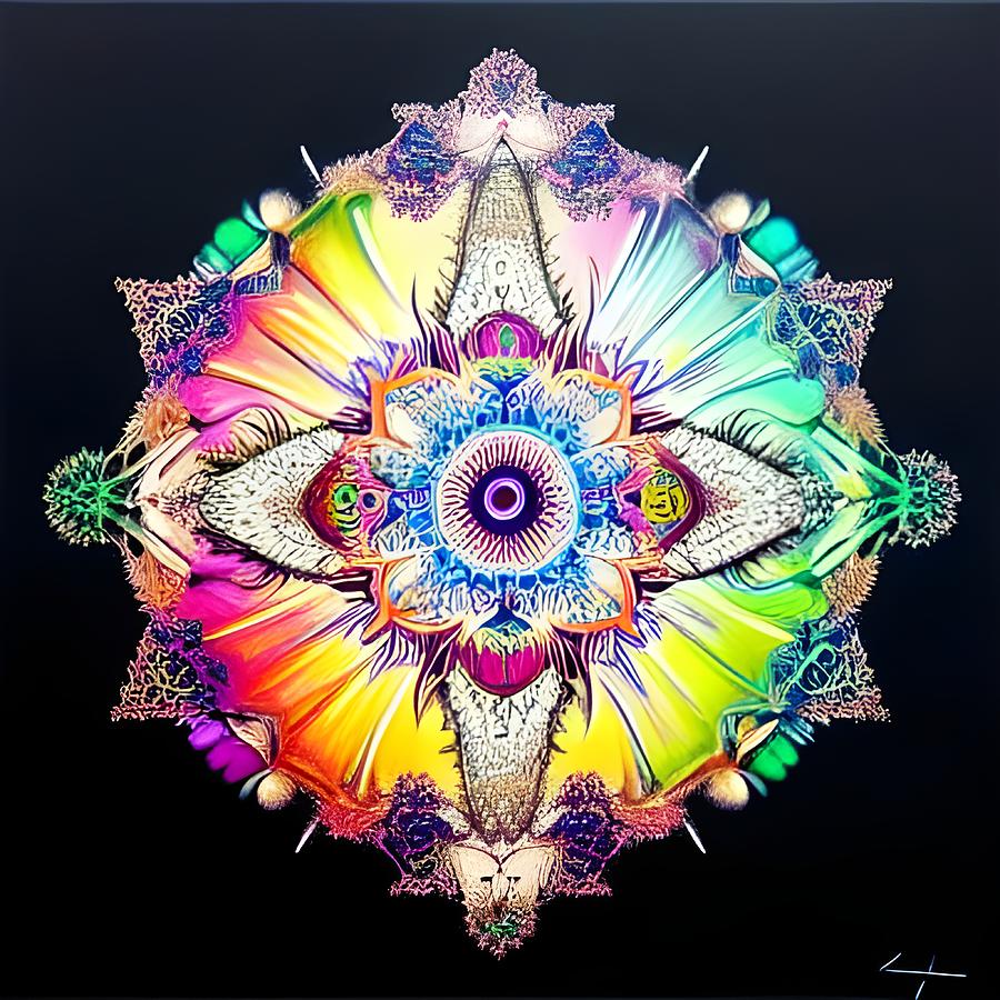 Mandala I Digital Art by Beverly Read