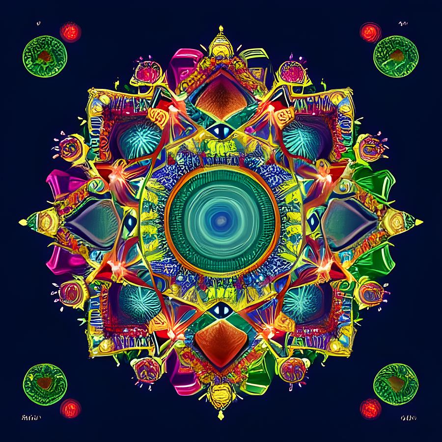 Mandala II Digital Art by Beverly Read