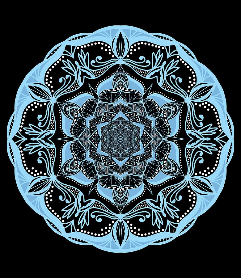 Mandala Of Better Times Digital Art by Angie Tirado