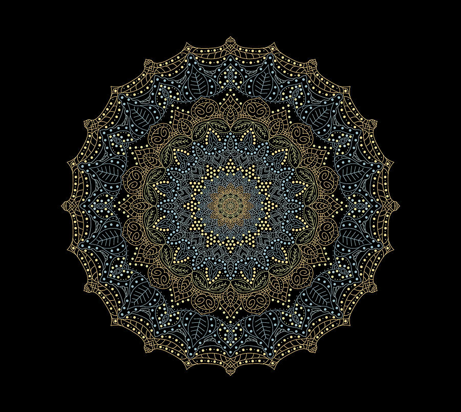 Mandala of Grace Digital Art by Angie Tirado