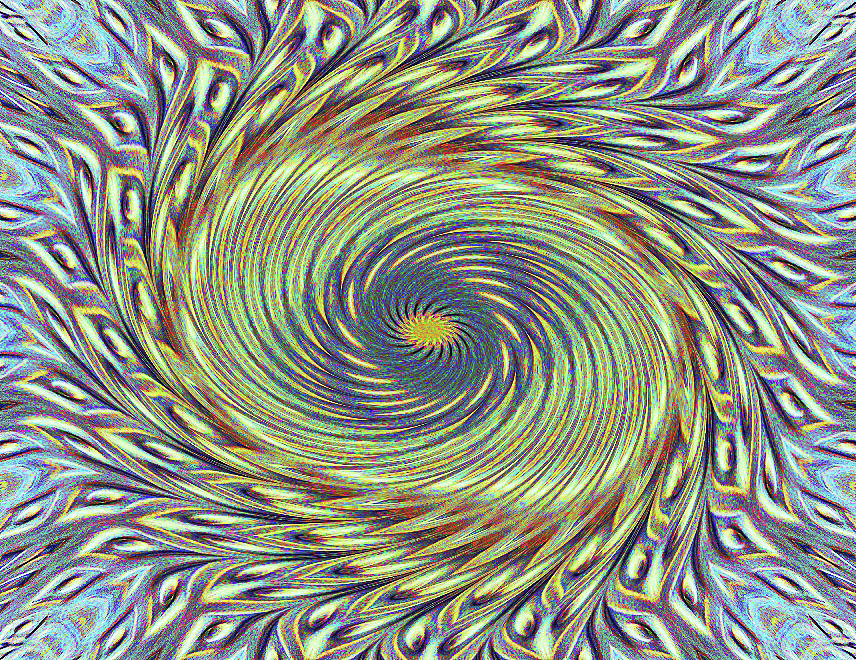 Mandala  peacock eye --- bob-mcdonnell.pixels.com Photograph by Bob McDonnell