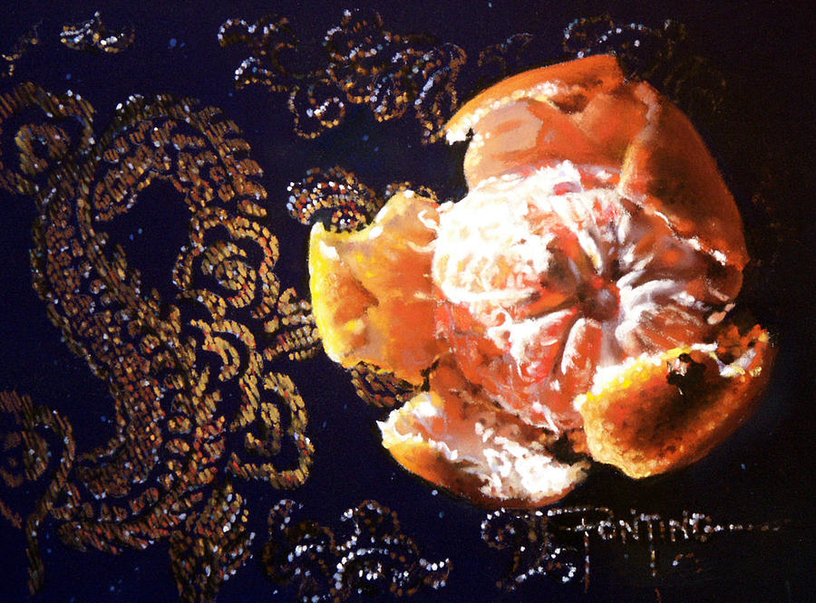 Mandarin Painting - Mandarin by Dianna Ponting Mandarin Painting - Mandarin by Dianna Ponting