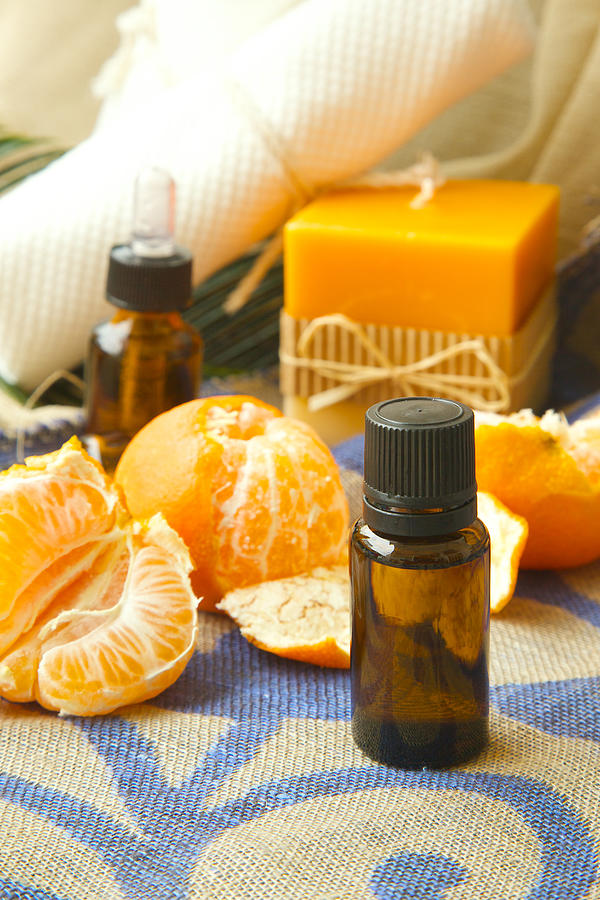 Mandarin essential oil Photograph by TolikoffPhotography