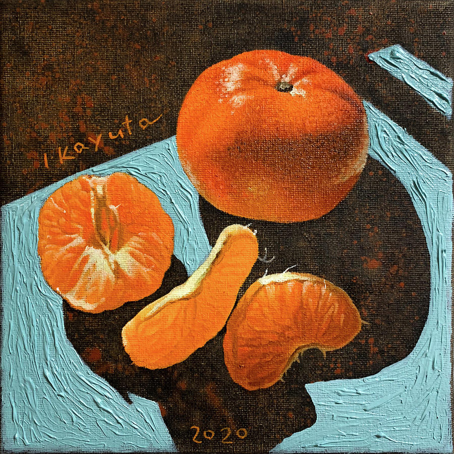 Mandarin Painting by Inesa Kayuta - Fine Art America