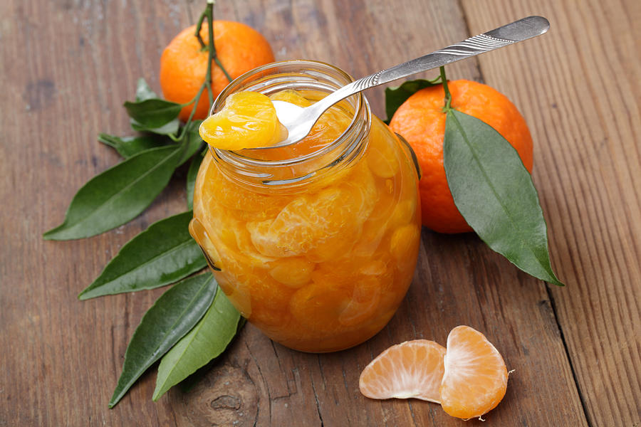Mandarin orange jam Photograph by Lilyana Vinogradova