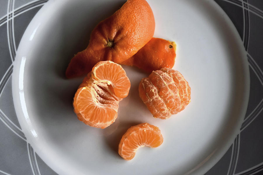 Mandarin Orange Photograph by Kathy K McClellan