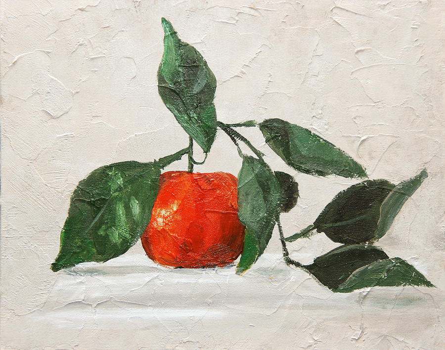 Mandarin. Painting  Painting by Masha Batkova